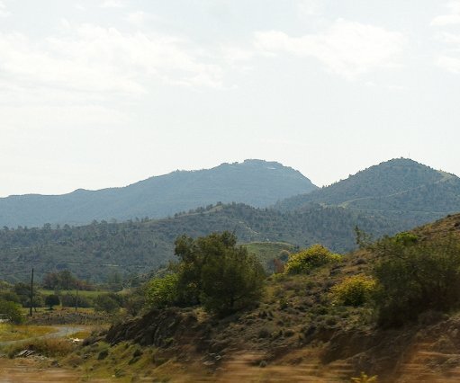 _DSC0003 On the way to Limassol, Stavrovouni in the background.