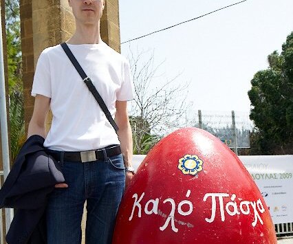 _DSC0004 Arto at Eleftheria Square in central Nicosia.