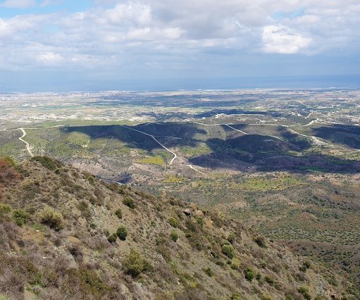 _DSC0004 View from Stavrovouni, towards Larnaca.