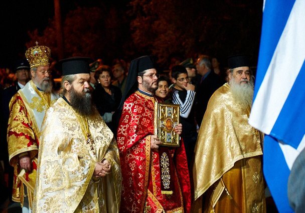 At chruch Holy Friday At chruch Holy Friday, in Nicosia.