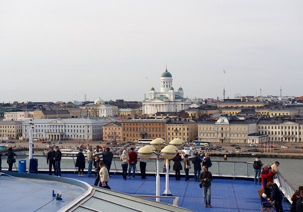 On board Silja Sypmhony