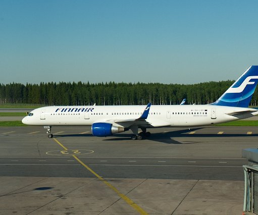 _DSC0288 A Finnair Boeing 757-200.