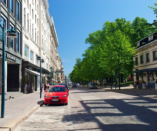 _DSC0161 Esplanadi boulevard in Helsinki.