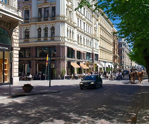 _DSC0166 Esplanadi boulevard in Helsinki.