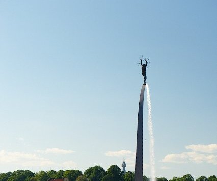 _DSC0049 The sculpture by Carl Milles at Nacka Strand.