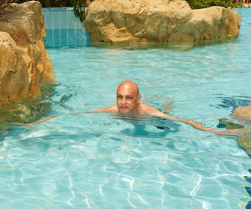 _DSC0015 Markos in the pool at Capo Bay.