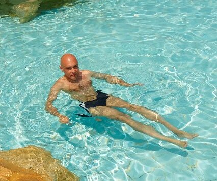 _DSC0018 Markos in the pool at Capo Bay.