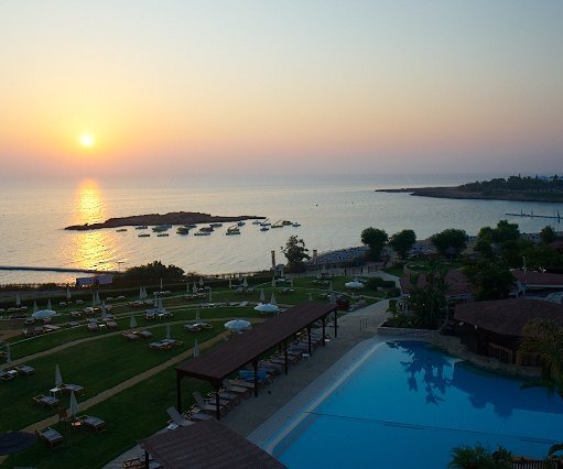 _DSC0017 View from the hotel room at Capo Bay at sunrise.