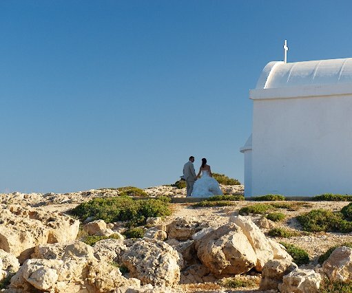 _DSC0070 Wedding couple at Cavo Greco.