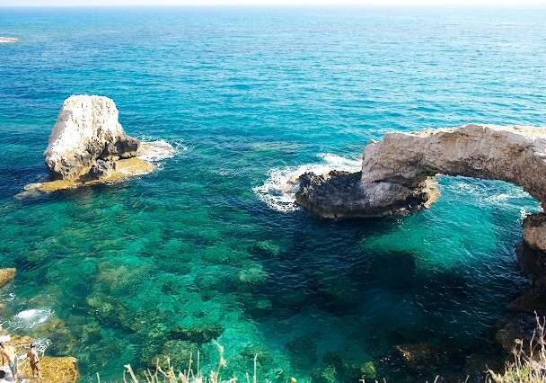 At the sea caves At the sea caves near Ayia Napa.
