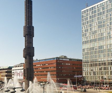 _DSC0004 Sergels torg, in the city center of Stockholm.