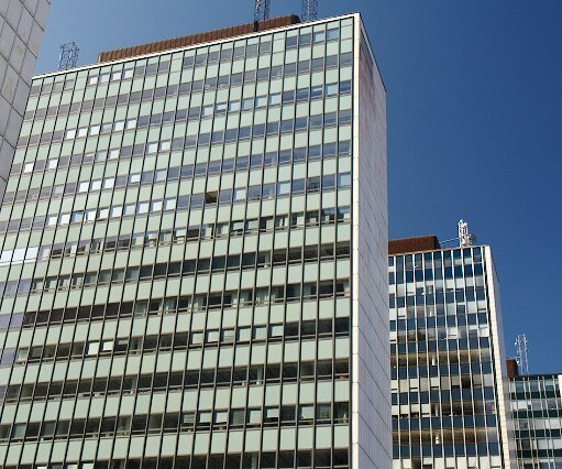 _DSC0025 High rise buildings at Sergels torg.