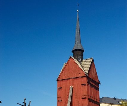 _DSC0036 The old bell tower from 1692 at Johannes church.
