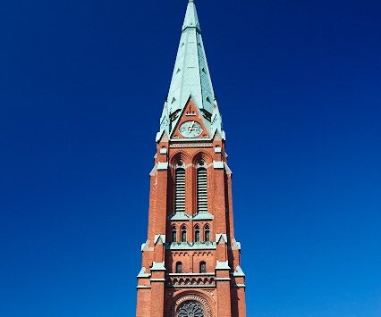 _DSC0041 Johannes church. Used a polarising filter for the sky.