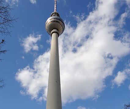 _DSC0068 View of the Berliner Fernsehturm (Berlin TV tower).