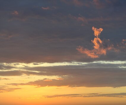 _DSC0102 View of the sunset from Silja Serenade.