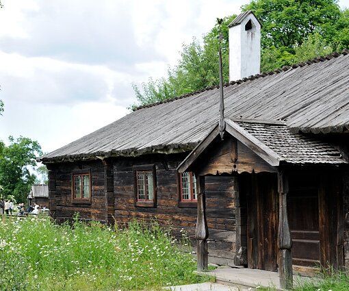 _DSC0038 Old traditional house at Skansen.