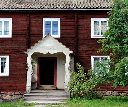 _DSC0041 Old traditional house at Skansen.