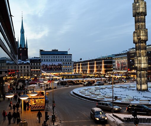 _DSC0023 View over Sergels torg in late November.