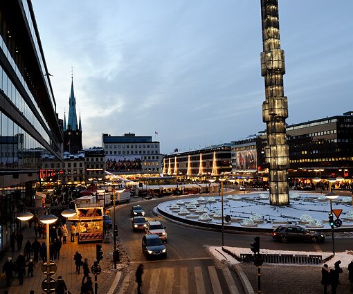 _DSC0027 View over Sergels torg in late November.