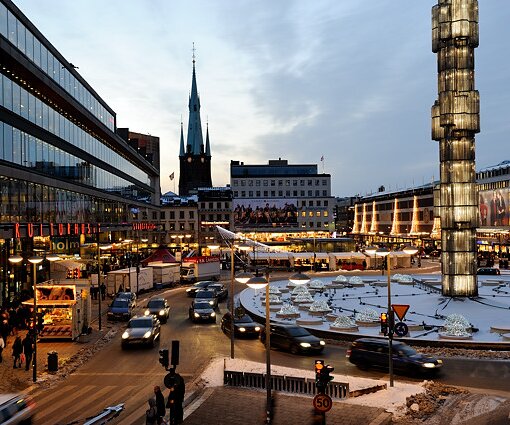 _DSC0034 View over Sergels torg in late November.