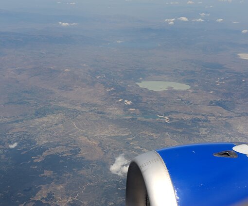 _DSC0043 Flying over Turkey towards Cyprus.