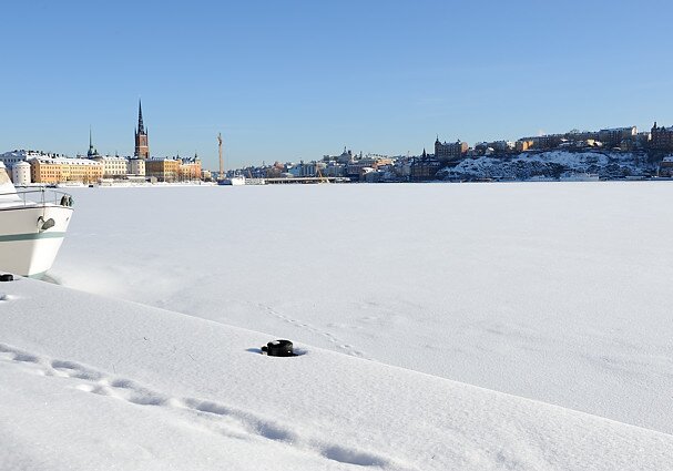 Stockholm, February Winter in Stockholm, February.