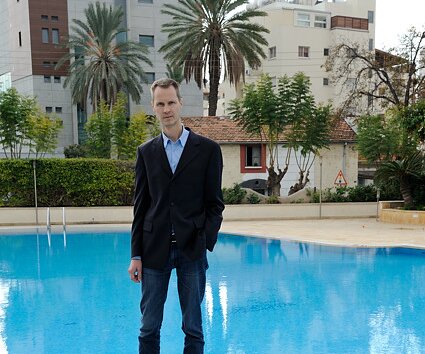 _DSC0014 Arto by the pool at Curium Palace Hotel.