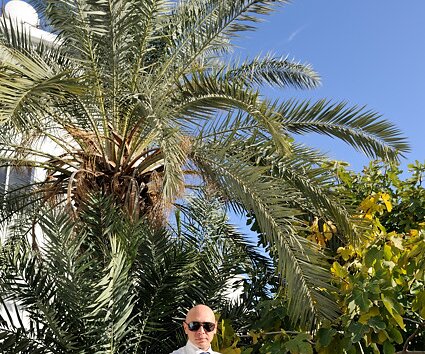 _DSC0007_1 Markos in the garden in Nicosia.