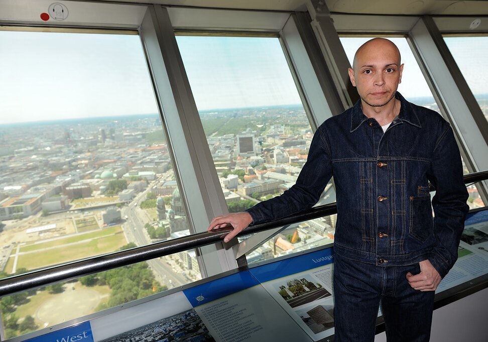 At the Fernsehturm Visit at the tv-tower at Alexanderplatz.
