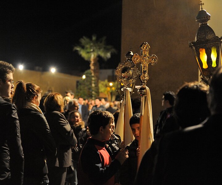 _DSC0042 At church in Limassol on Good Friday.