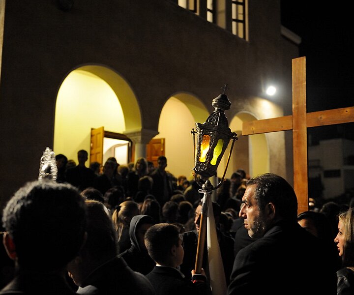_DSC0043 At church in Limassol on Good Friday.