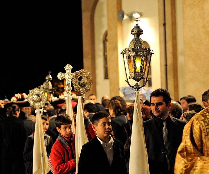 _DSC0054 At church in Limassol on Good Friday.