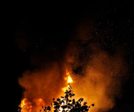 _DSC0070 The burning of Judas on Holy Saturday.