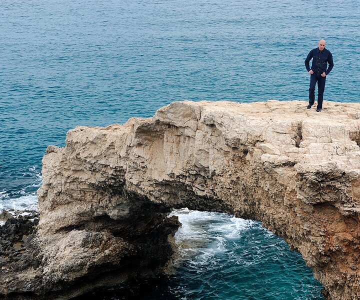 _DSC0043 Markos standing on the natural bridge.