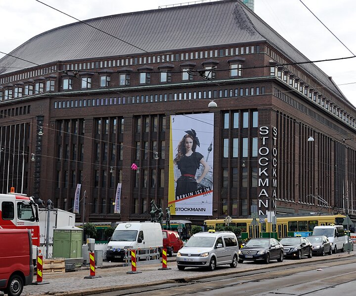 _DSC0002 Stockmann department store in central Helsinki.