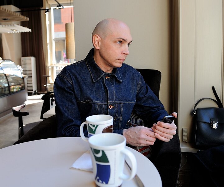 _DSC0010 Markos at a café.