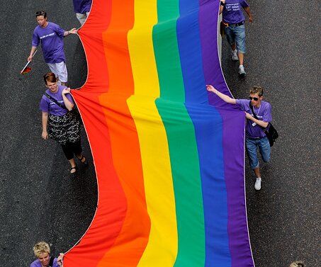 _DSC0039 The pride rainbow flag.