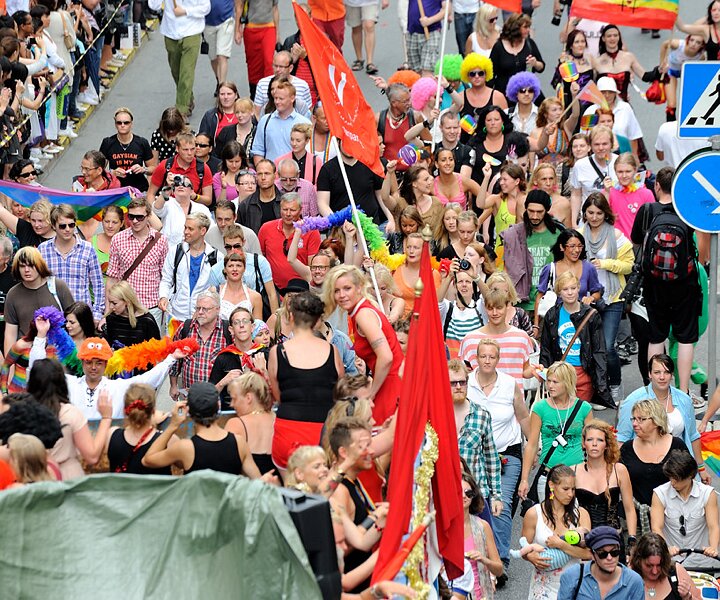 _DSC0099 The left wing party in the pride parade.