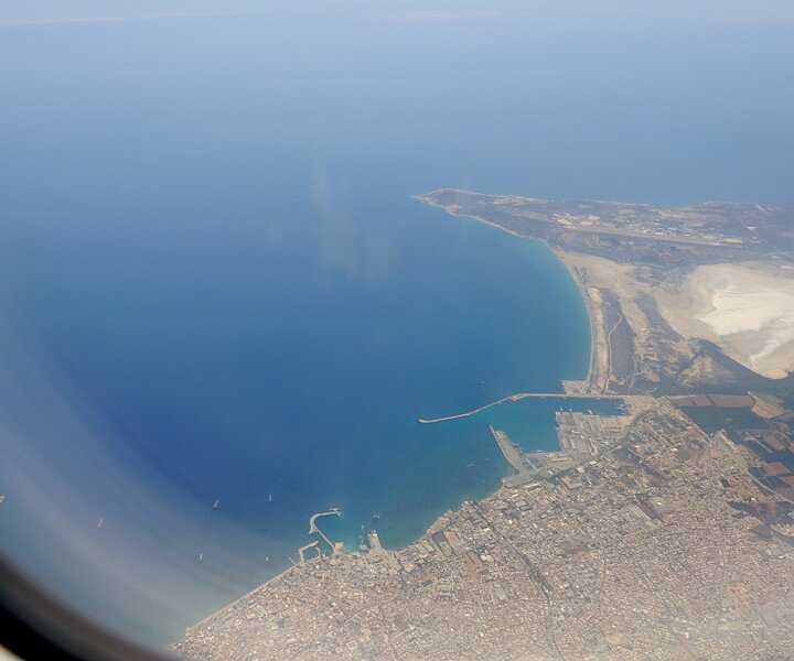 _DSC0025 View above Limassol and Akrotiri peninsula.