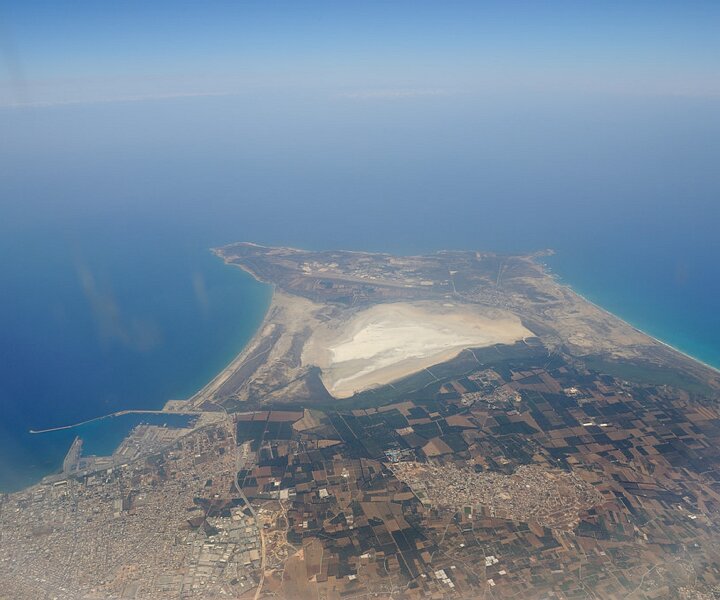 _DSC0027 View above Limassol and Akrotiri peninsula.