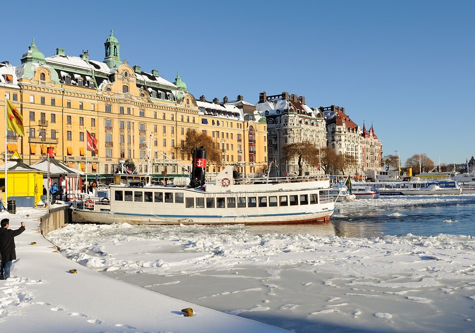 Stockholm, February Winter in Stockholm, February.