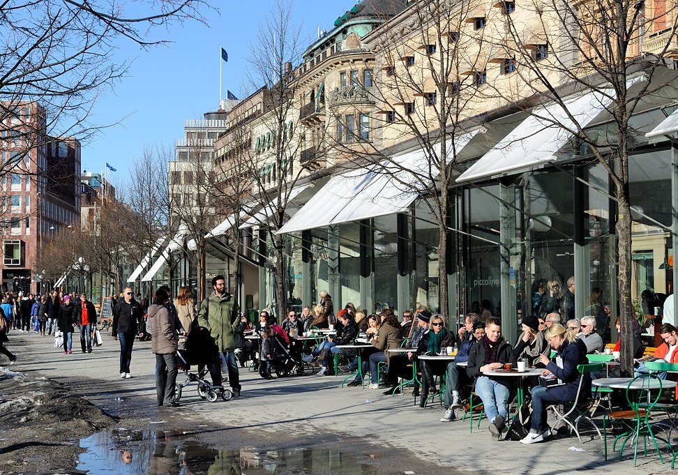 Stockholm, March Spring in Stockholm, March.