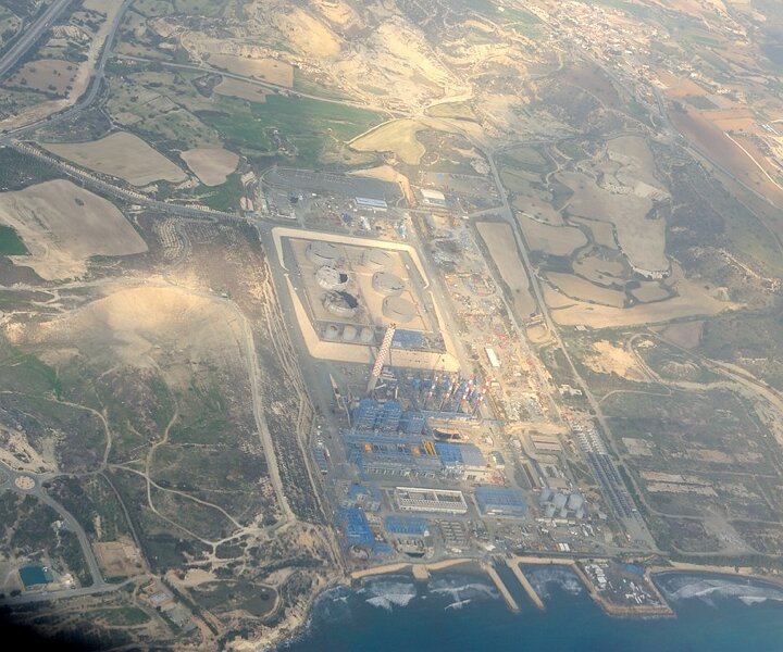 _DSC0018 View of the electricity plant near Limassol that was damaged on July 11.