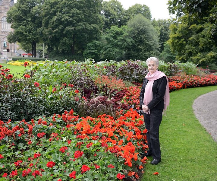 _DSC0019 Mum at Djurgården in Stockholm.