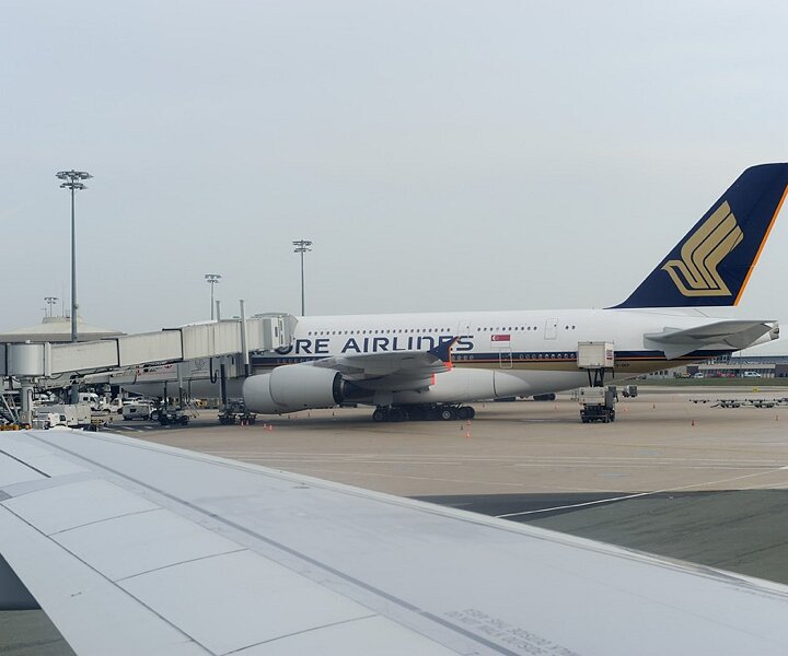 _DSC0022 A Singapore Airlines A380.