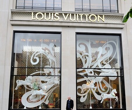 _DSC0009_1 Markos at the Louis Vuitton flagship store.