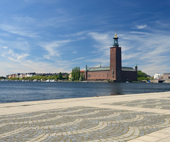 _DSC0025 View of Stockholm City Hall from Riddarholmen.