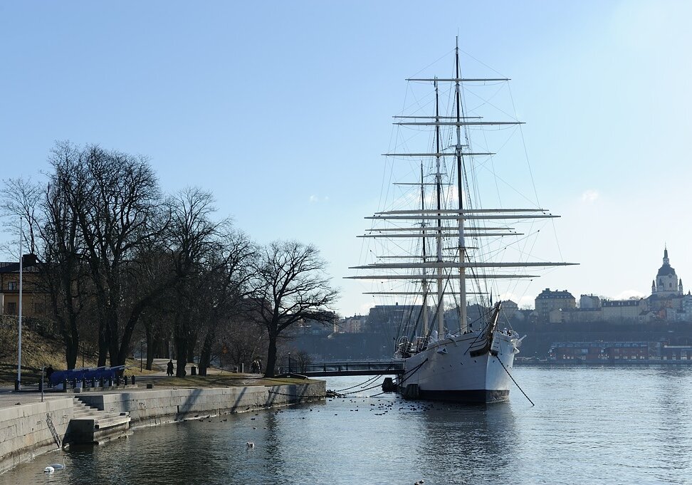 Stockholm in March Spring in Stockholm, March.