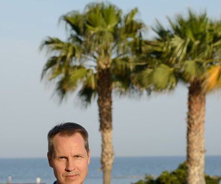 _DSC0049 Arto at the hotel in Limassol.